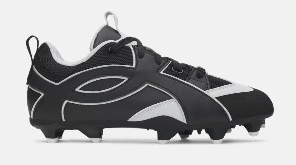 NEW UNDER ARMOUR men's yard icon tpu cleats shoes in black